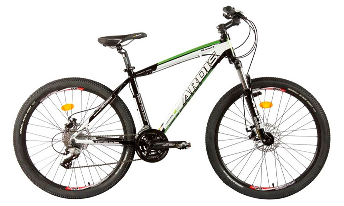 Фотография Велосипед ARDIS SUMMIT 26" 2021 Размер М Черно-зеленый